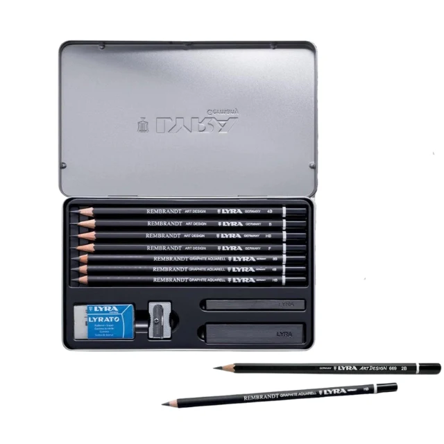Lyra Rembrandt Grafit Sæt 11 stk.