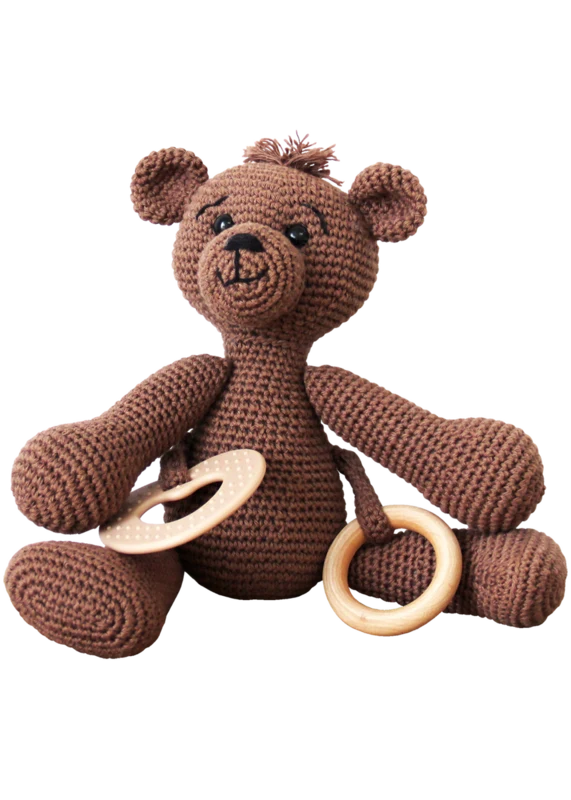 Sanse Teddy Kit - Mørkebrun