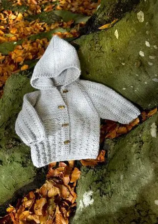 Jakke med hætte (0 mdr. - 4 år)