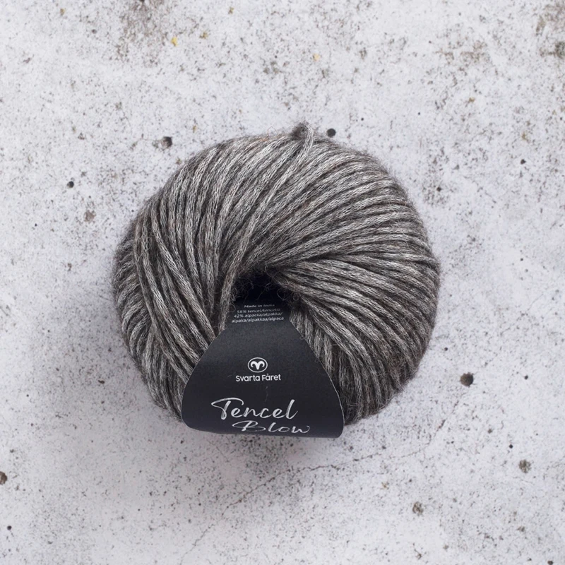 Svarta Fåret Tencel Blow 25 Espresso sort