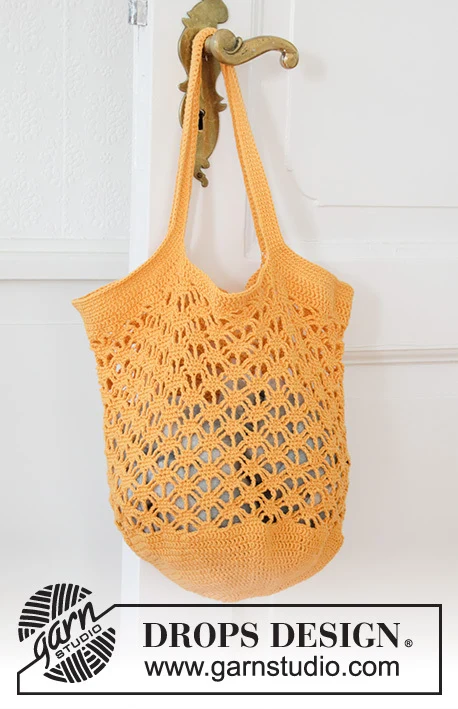 200-35 Pineapple Tote by DROPS Design