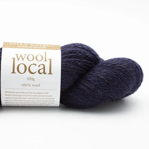 Erika Knight Wool Local 808 Bingley Navy
