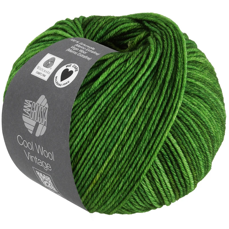 Lana Grossa Cool Wool Vintage 74 Grøn