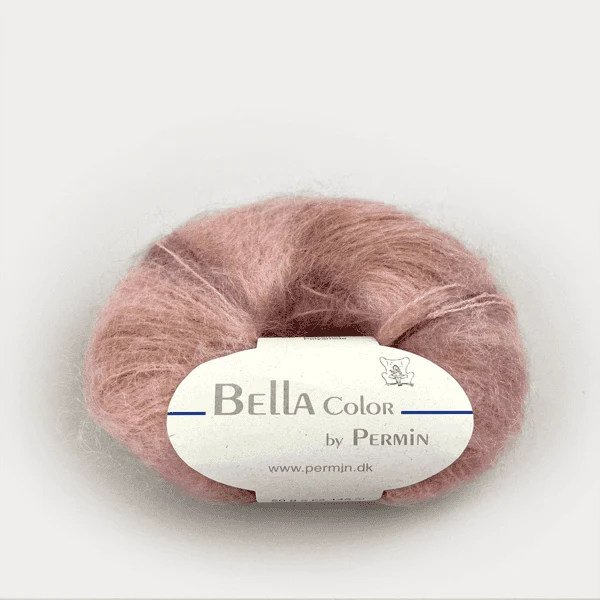Permin Bella Color 66 Rose/oliven
