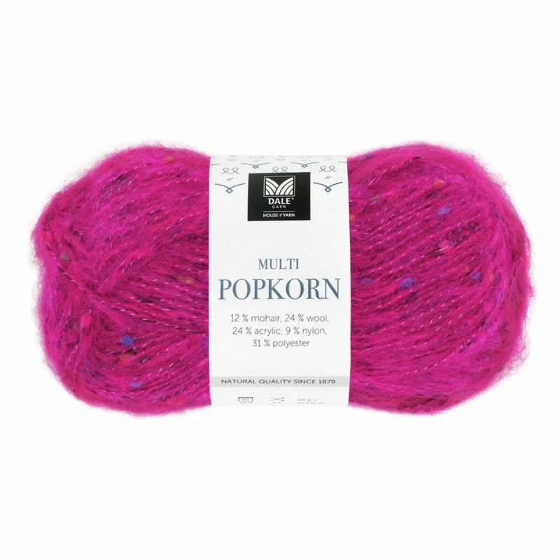 Dale Multi Popkorn 515 Pink