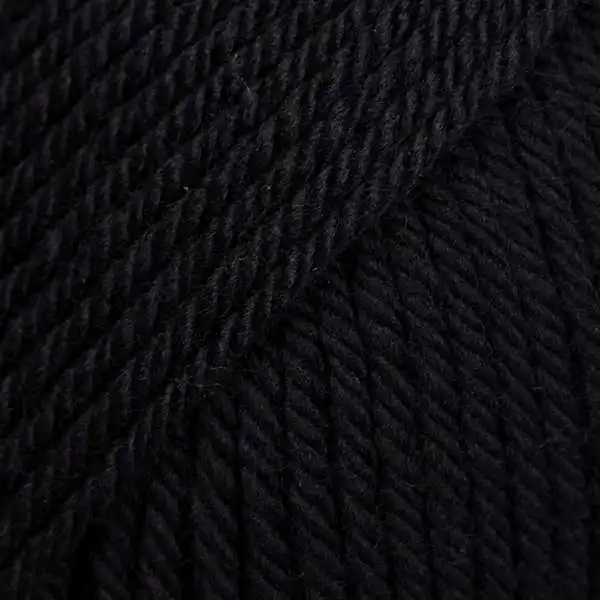 DROPS Daisy 03 Sort (Uni Colour)