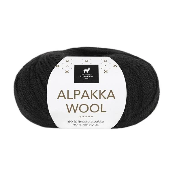Du Store Alpakka Wool 526 Sort