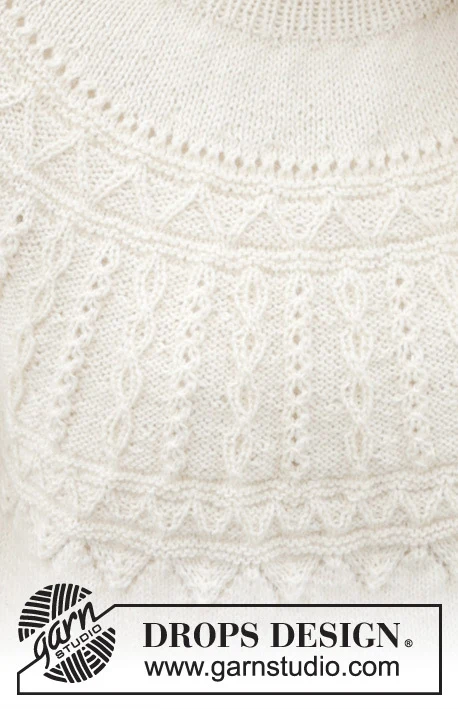 243-8 Avalanche Sweater by DROPS Design