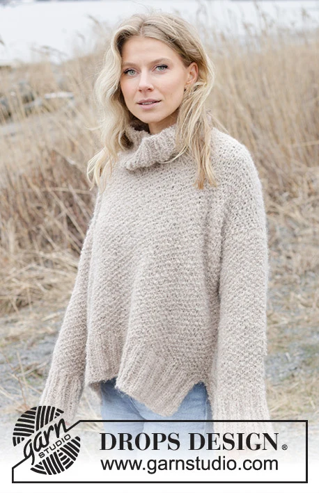 243-24 Outdoor Escape Sweater by DROPS Design