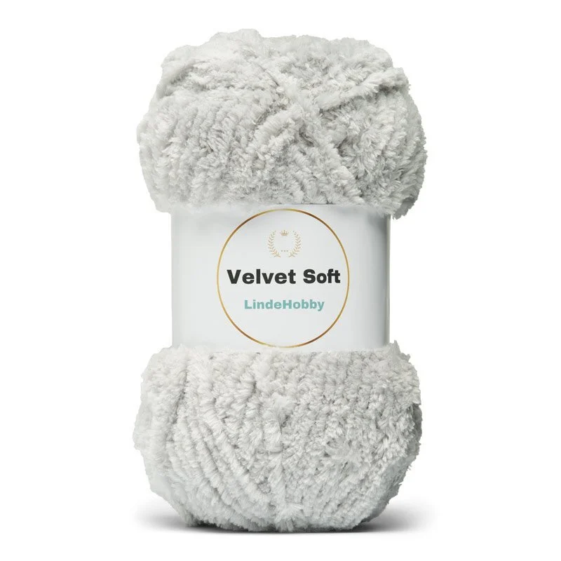 LindeHobby Velvet Soft 3 Grå