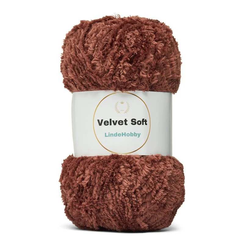 LindeHobby Velvet Soft 8 Brun