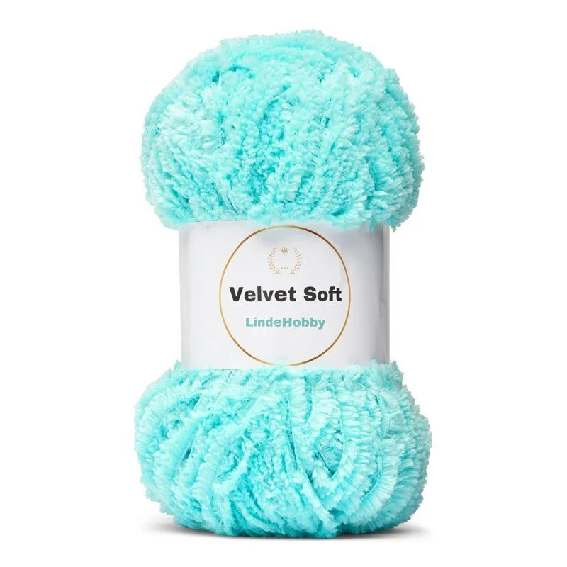 LindeHobby Velvet Soft 15 Mintgrøn