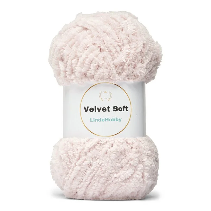 LindeHobby Velvet Soft 30 Pudderrosa