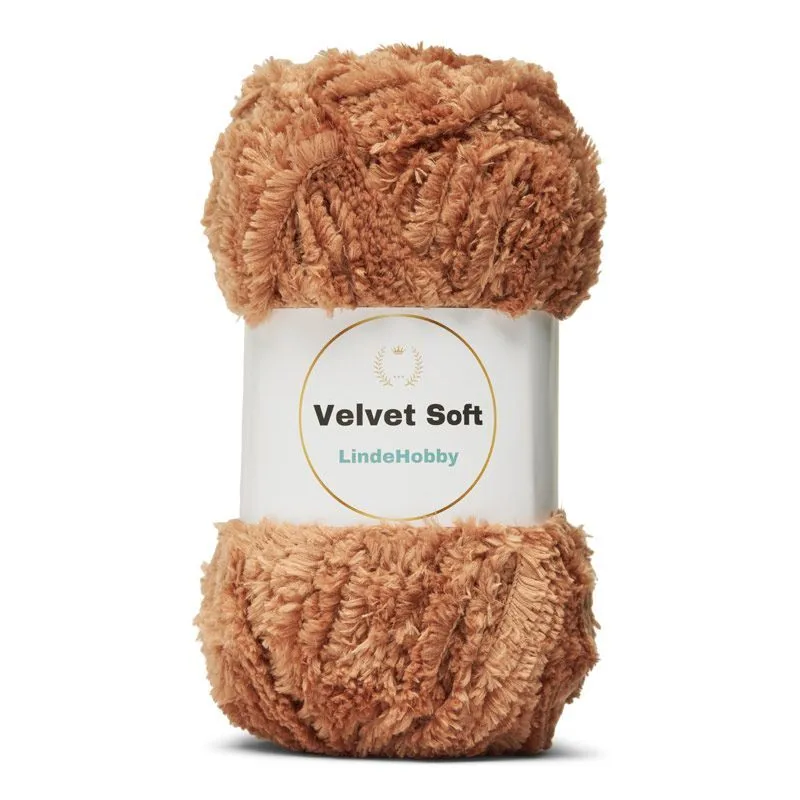 LindeHobby Velvet Soft 36 Mælkebrun