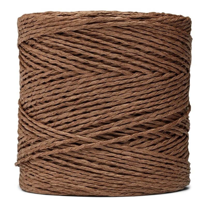LindeHobby Twisted Paper Yarn 08 Brun