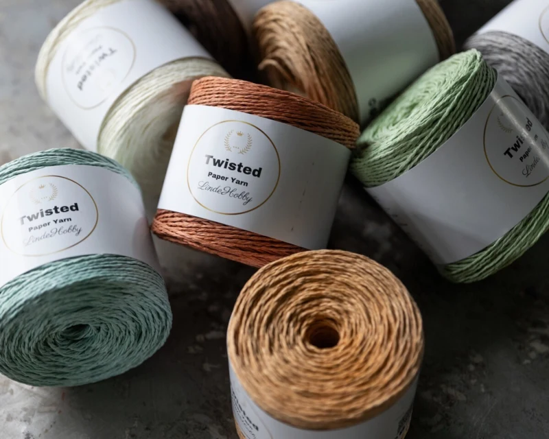 LindeHobby Twisted Paper Yarn