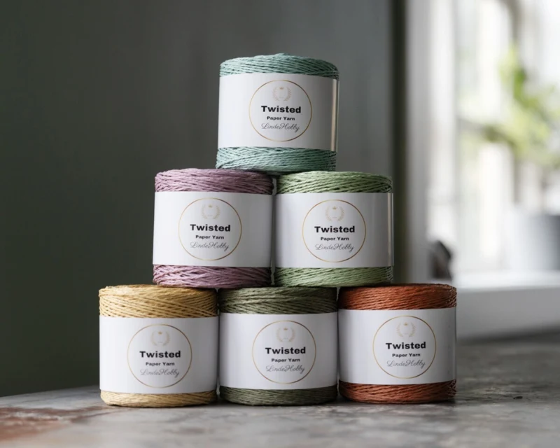 LindeHobby Twisted Paper Yarn