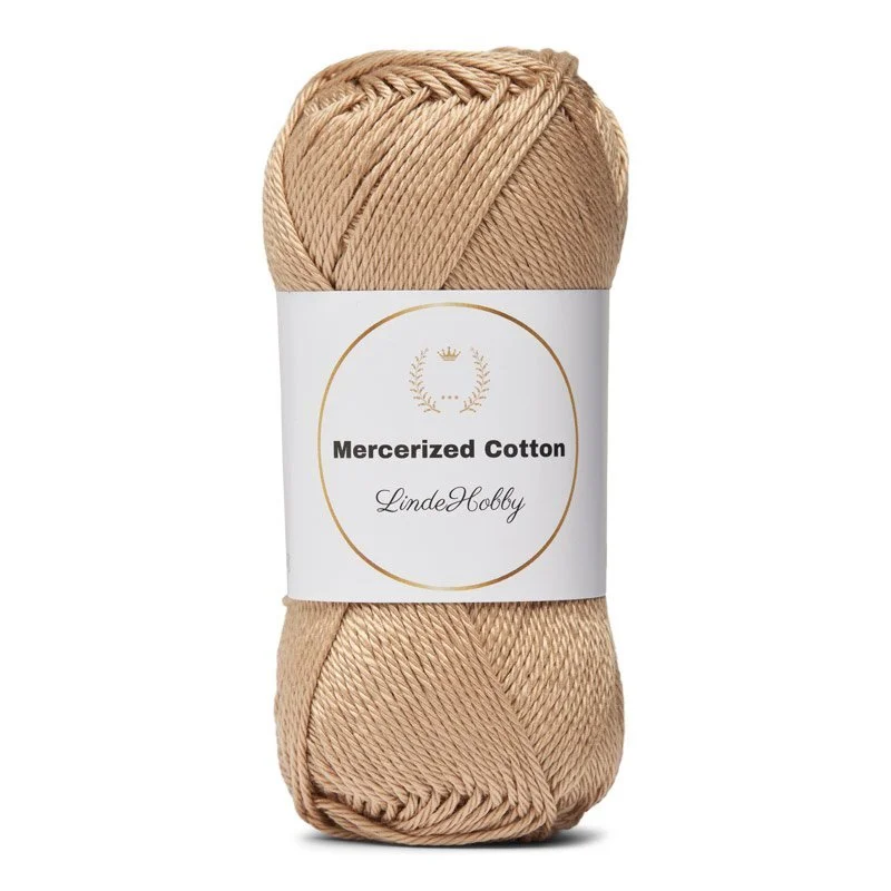 LindeHobby Mercerized Cotton 6 Beige