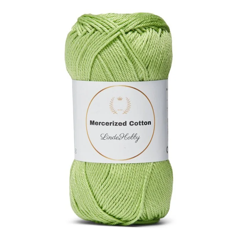 LindeHobby Mercerized Cotton 18 Lime