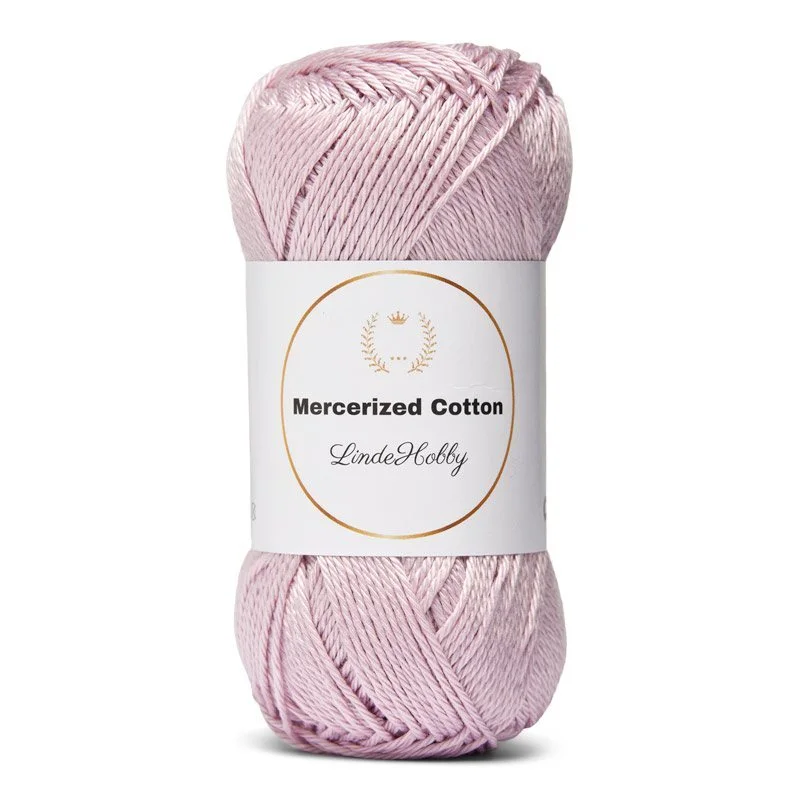LindeHobby Mercerized Cotton 26 Lys syren