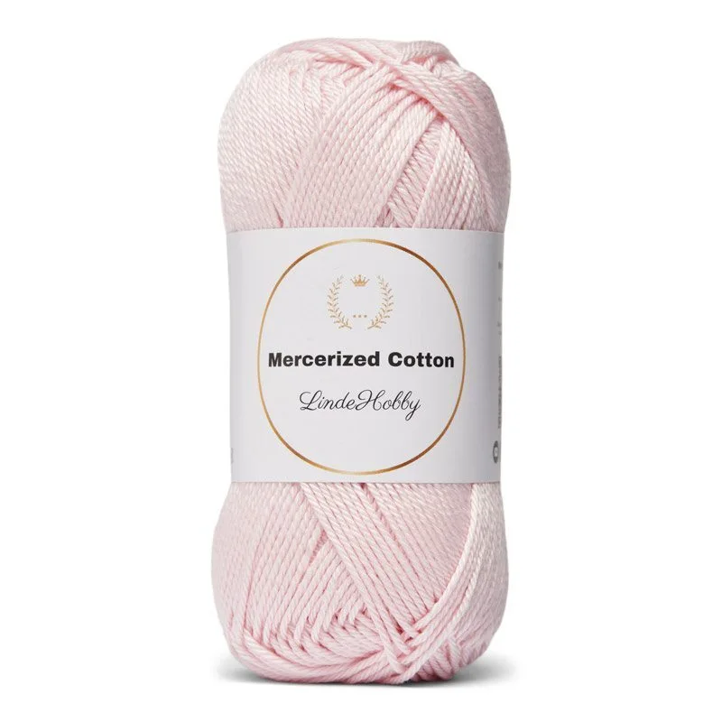 LindeHobby Mercerized Cotton 31 Pastelrosa