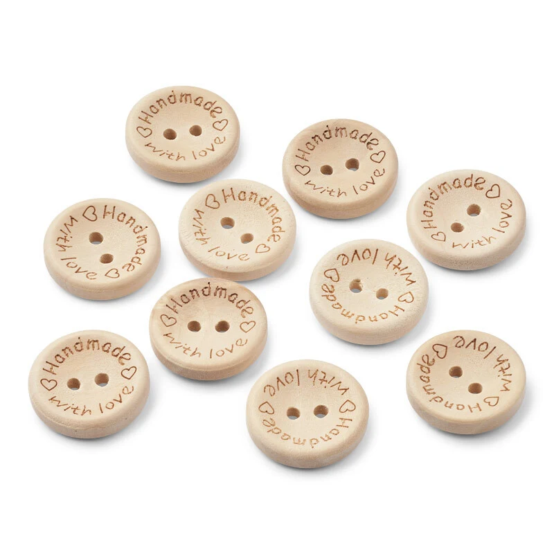 LindeHobby Handmade with love, knapper, 25 mm