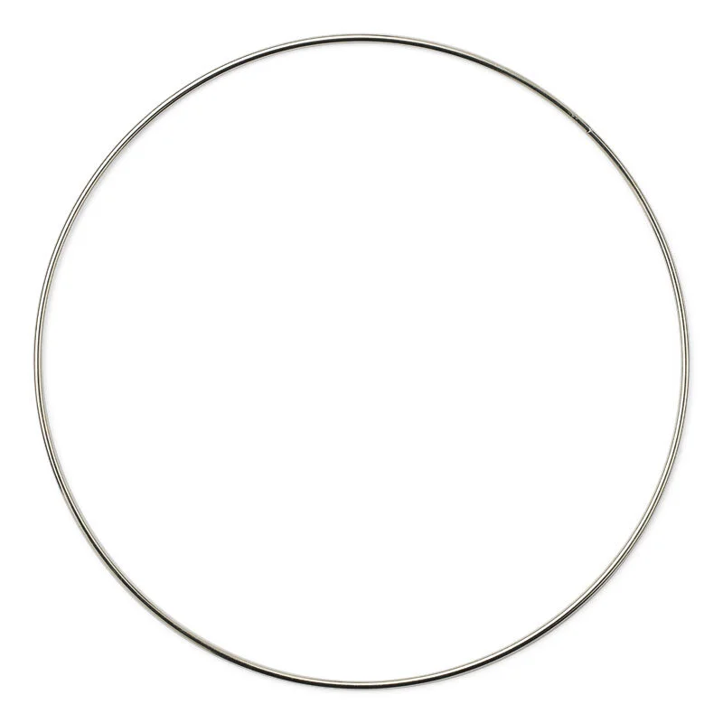 HobbyArts Metalring, Sølv 20 cm