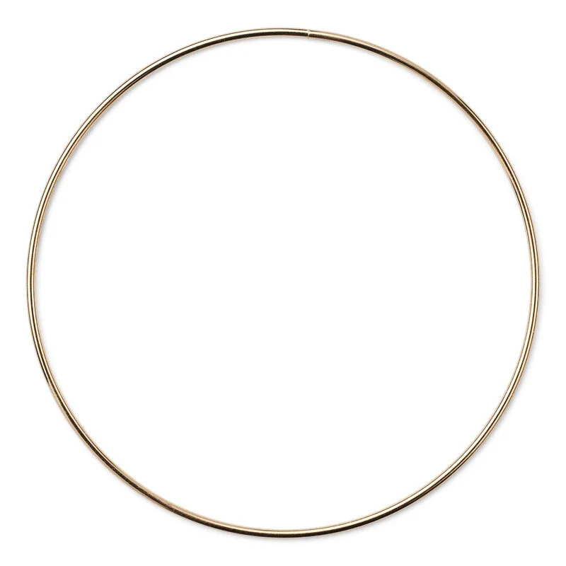 HobbyArts Metalring, Guld 15 cm