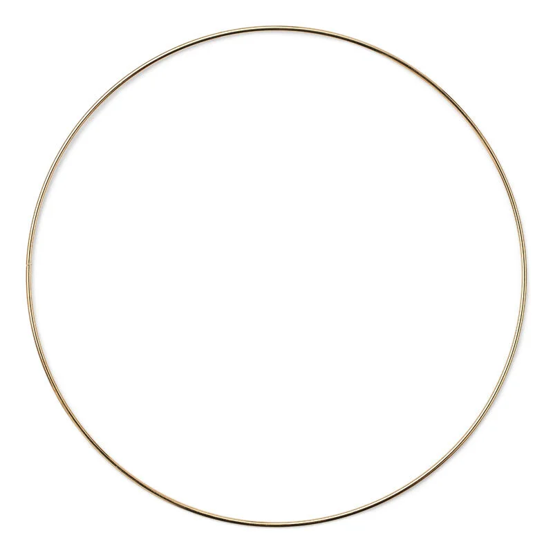 HobbyArts Metalring, Guld 25 cm