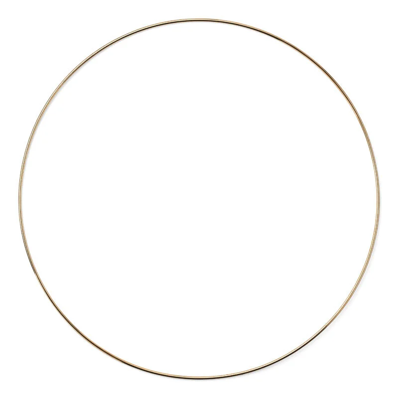 HobbyArts Metalring, Guld 30 cm