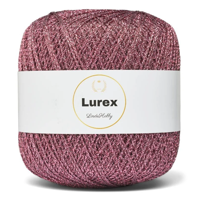 LindeHobby Lurex 14 Hindbær