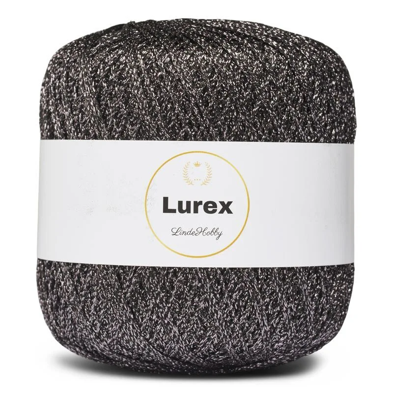 LindeHobby Lurex 04 Antracit