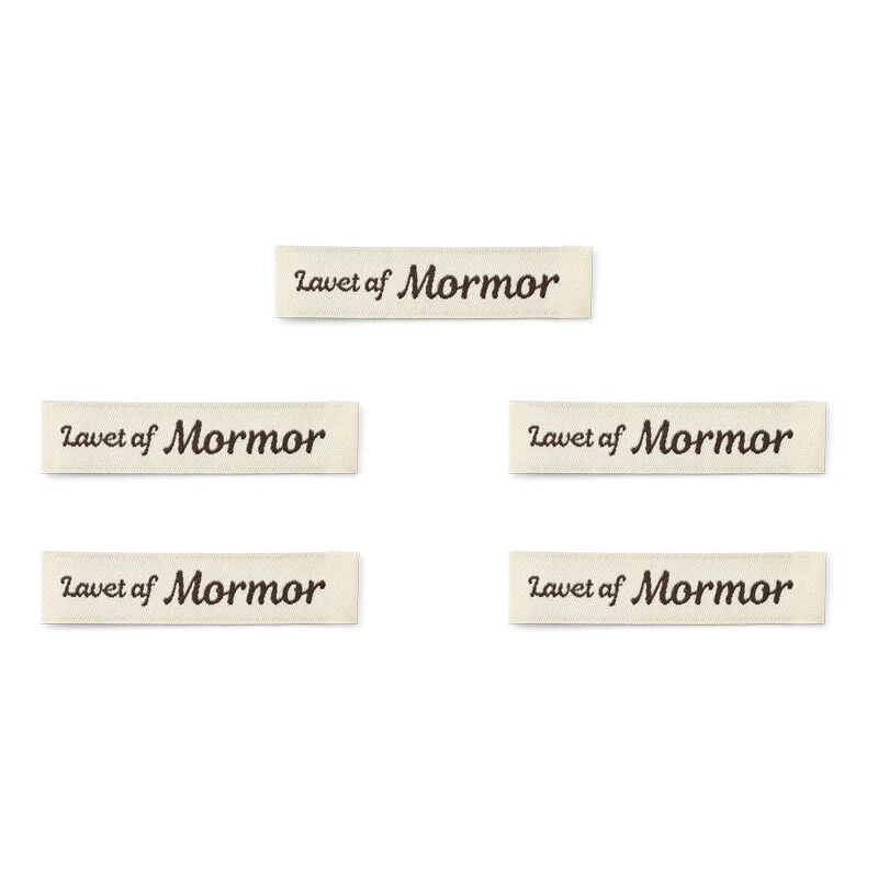 LindeHobby Lavet af mormor, Langt Label Magnolia Script