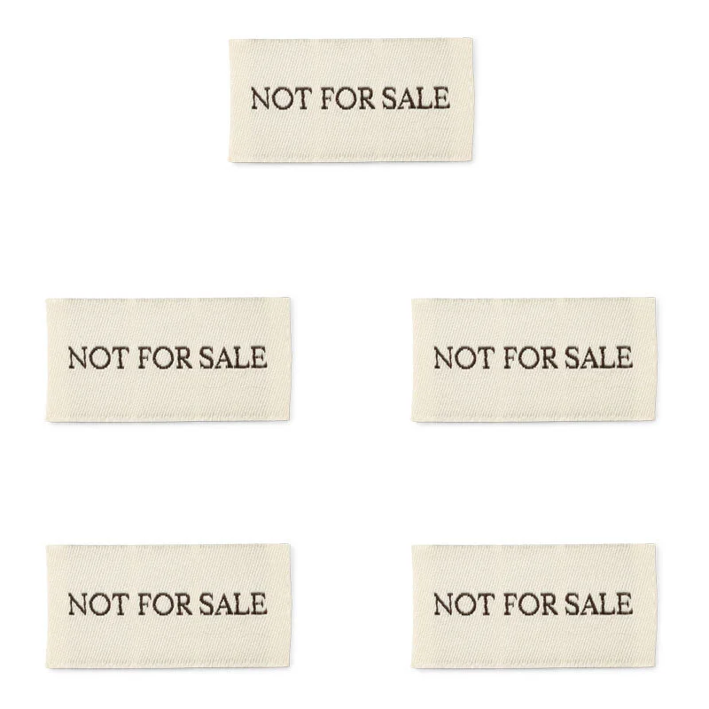 LindeHobby Not For Sale Label (4 cm x 2 cm), 5 stk