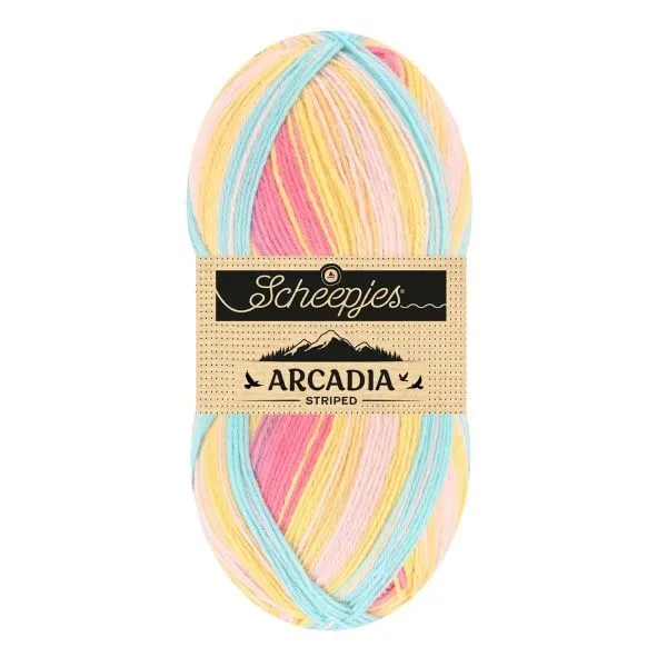 Scheepjes Arcadia 916 Wildflower (Striped)
