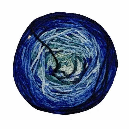 Malabrigo Sock Metamorphosis → 319 Moraine Lake