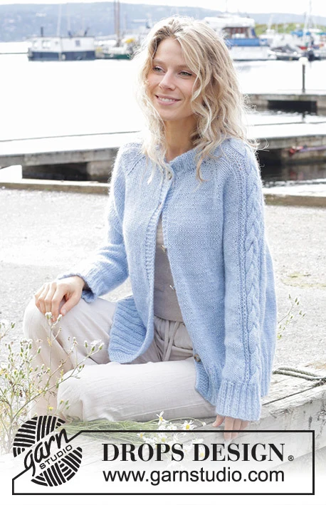 250-14 Aisling Cardigan by DROPS Design