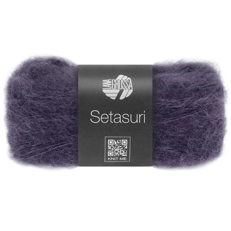 Lana Grossa Setasuri 74 Violetblå