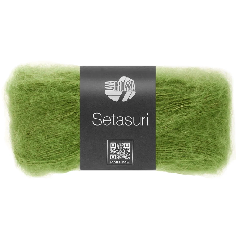 Lana Grossa Setasuri 72 Æblegrøn