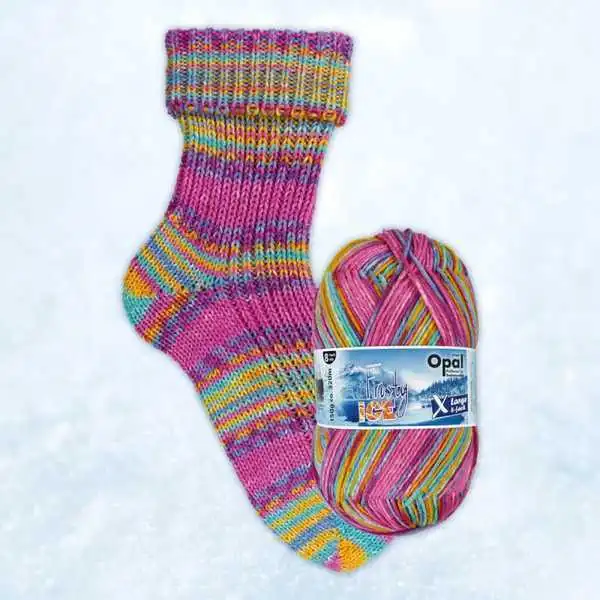 Opal XLarge Frosty Ice 8-ply 54 Kristallisierter Nebel