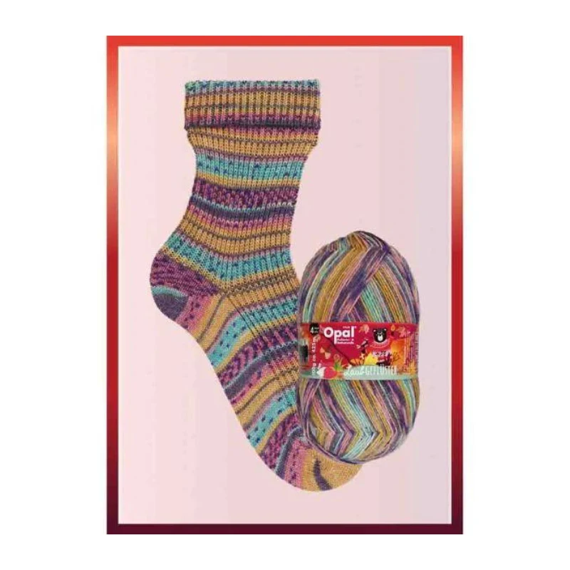 Opal Laubgeflüster 4-ply 53 Pindsvinraslen