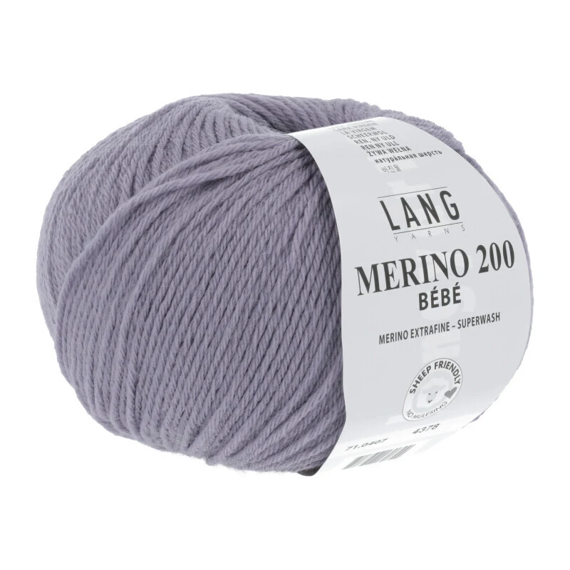 Lang Yarns Merino 200 Bebe 407