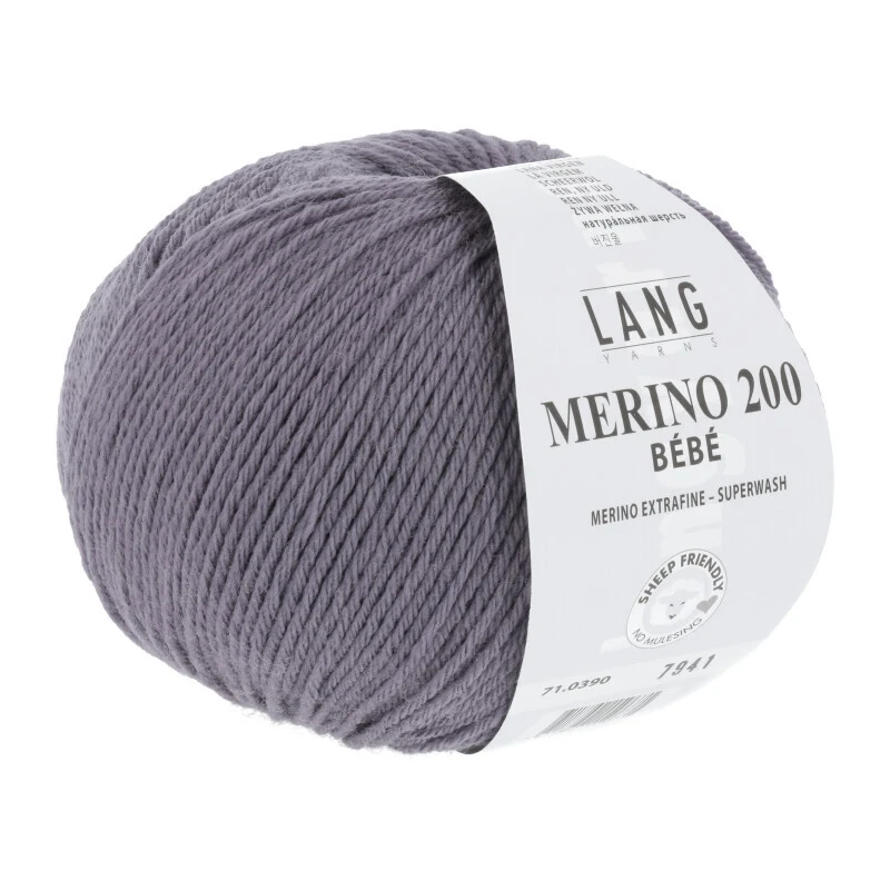 Lang Yarns Merino 200 Bebe 390