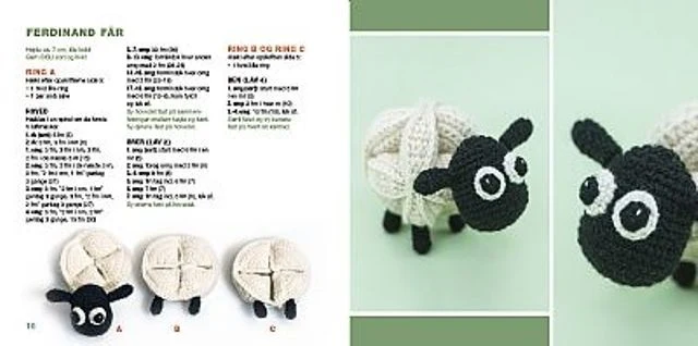 Bog: Hæklede pusledyr