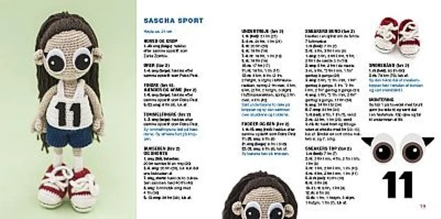 Bog: Hæklede dukker