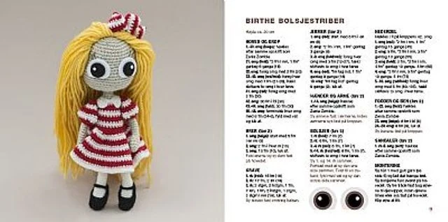 Bog: Hæklede dukker