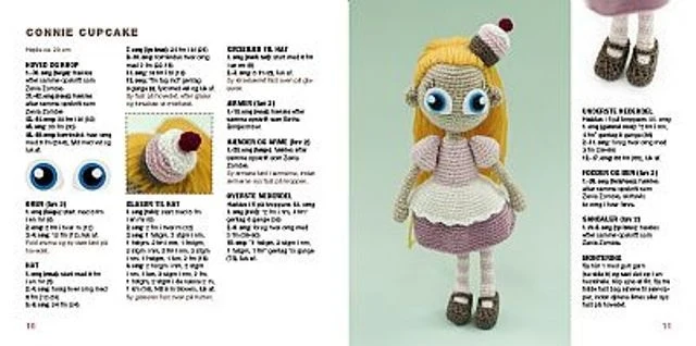 Bog: Hæklede dukker