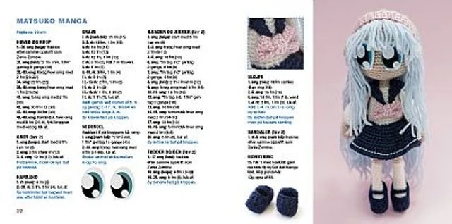 Bog: Hæklede dukker