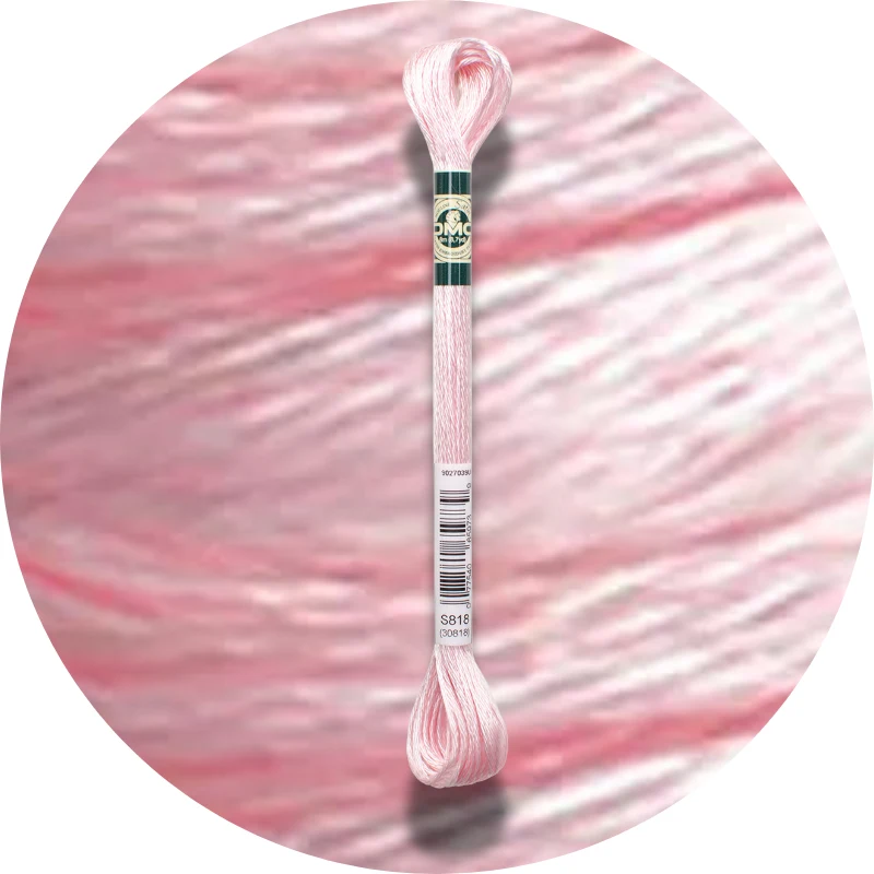 DMC Mouliné Satin S818