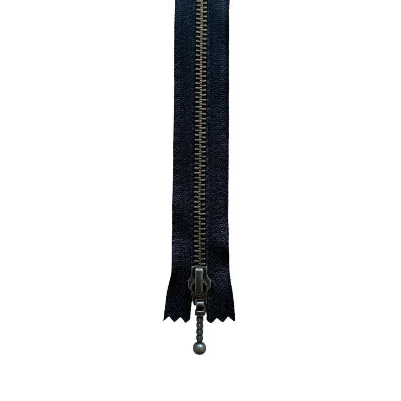 YKK Fast Lynlås Antik Messing 6 mm 20 cm 580